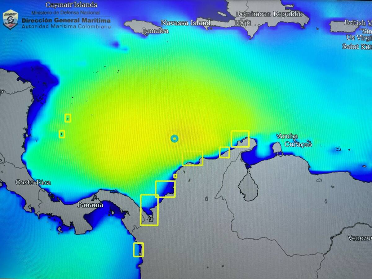 Velocidad de vientos continuará subiendo en el Caribe Colombiano según Dimar