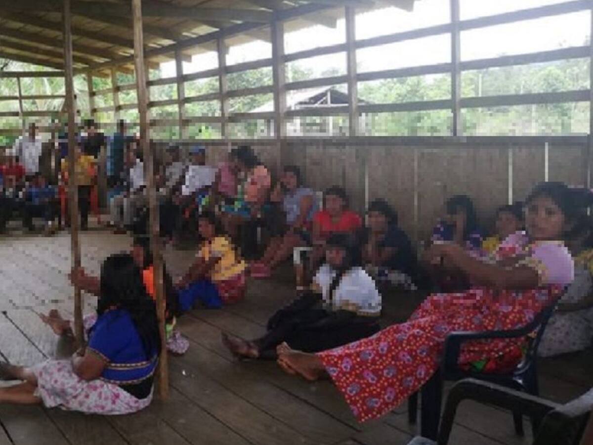 El ELN desplazó a 168 indígenas de un resguardo en Murindó, Antioquia