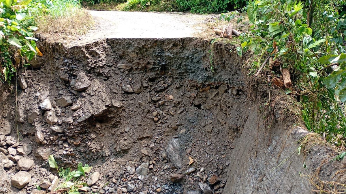 Continúan las afectaciones en las vías rurales del municipio de Pensilvania, Caldas