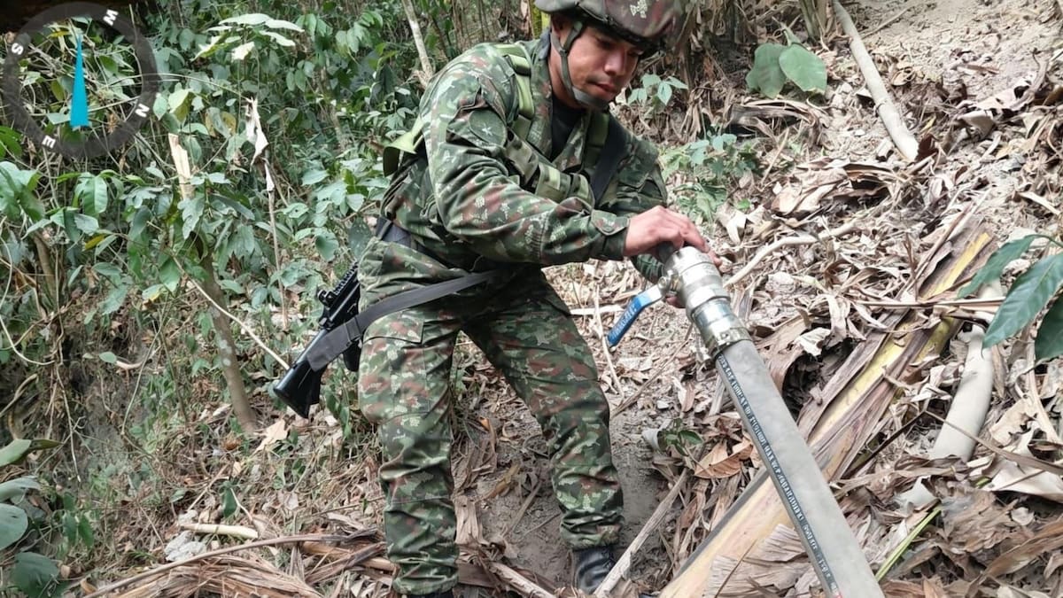 Ejército intensifica ofensiva contra el hurto de hidrocarburos en Cundinamarca
