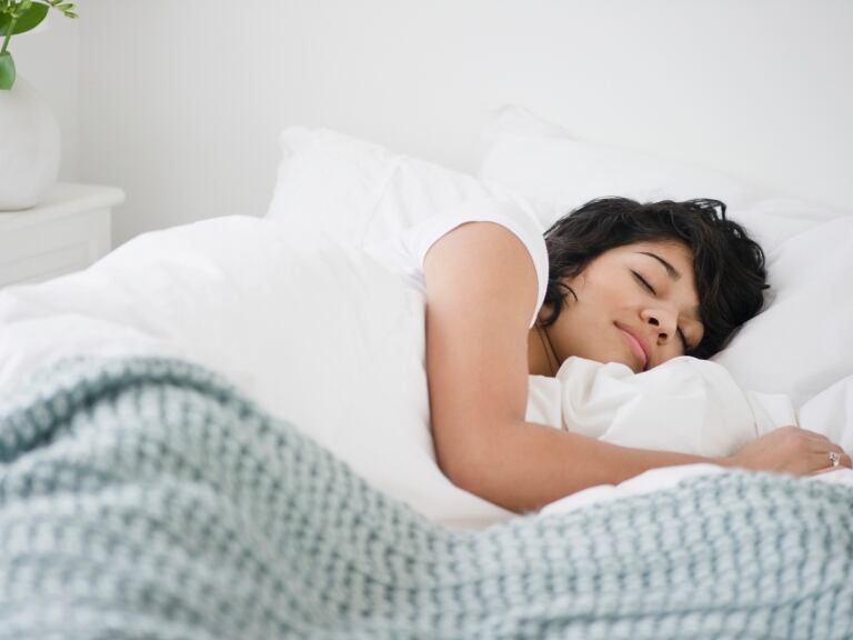 Persona durmiendo // foto de referencia: Getty Images