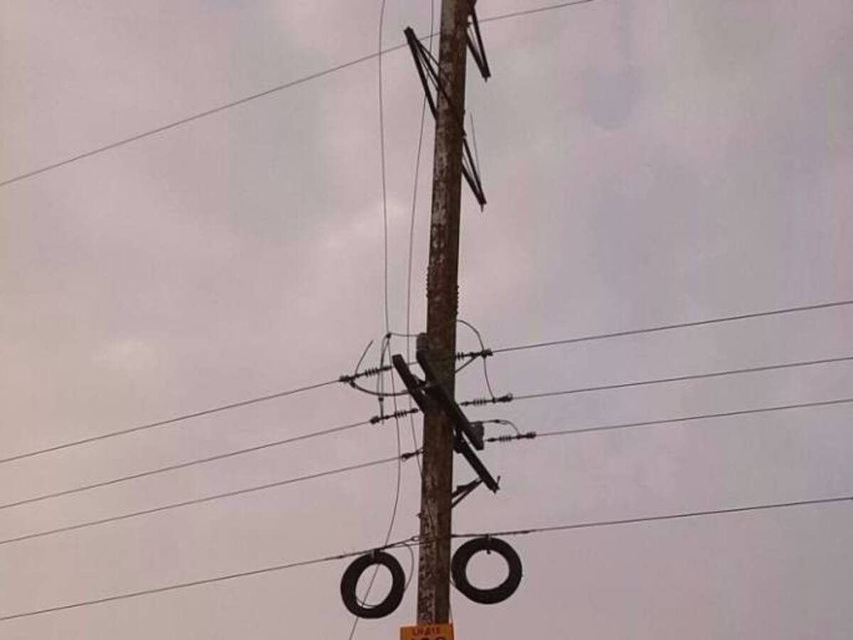 Nuevamente robo de cables afecta servicio de energía en Marialabaja y Mahates en Bolívar