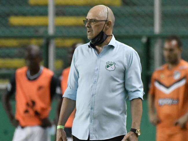 Director técnico del Deportivo Cali, Alfredo Arias