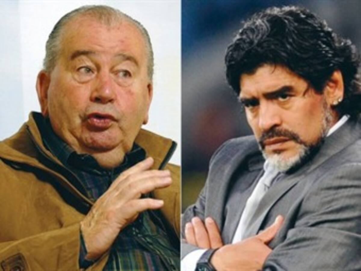 Maradona anuncia demanda contra Julio Grondona ante la justicia argentina