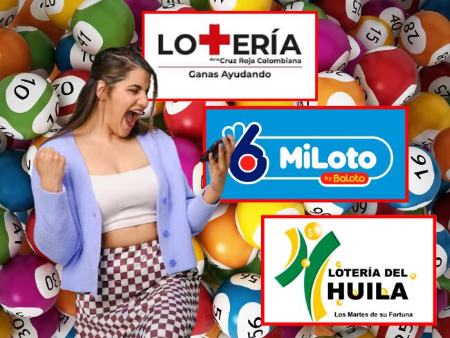 Lotería Cruz Roja, Huila y MiLoto HOY 14 de Octubre 2025: Resultados del último sorteo y premios