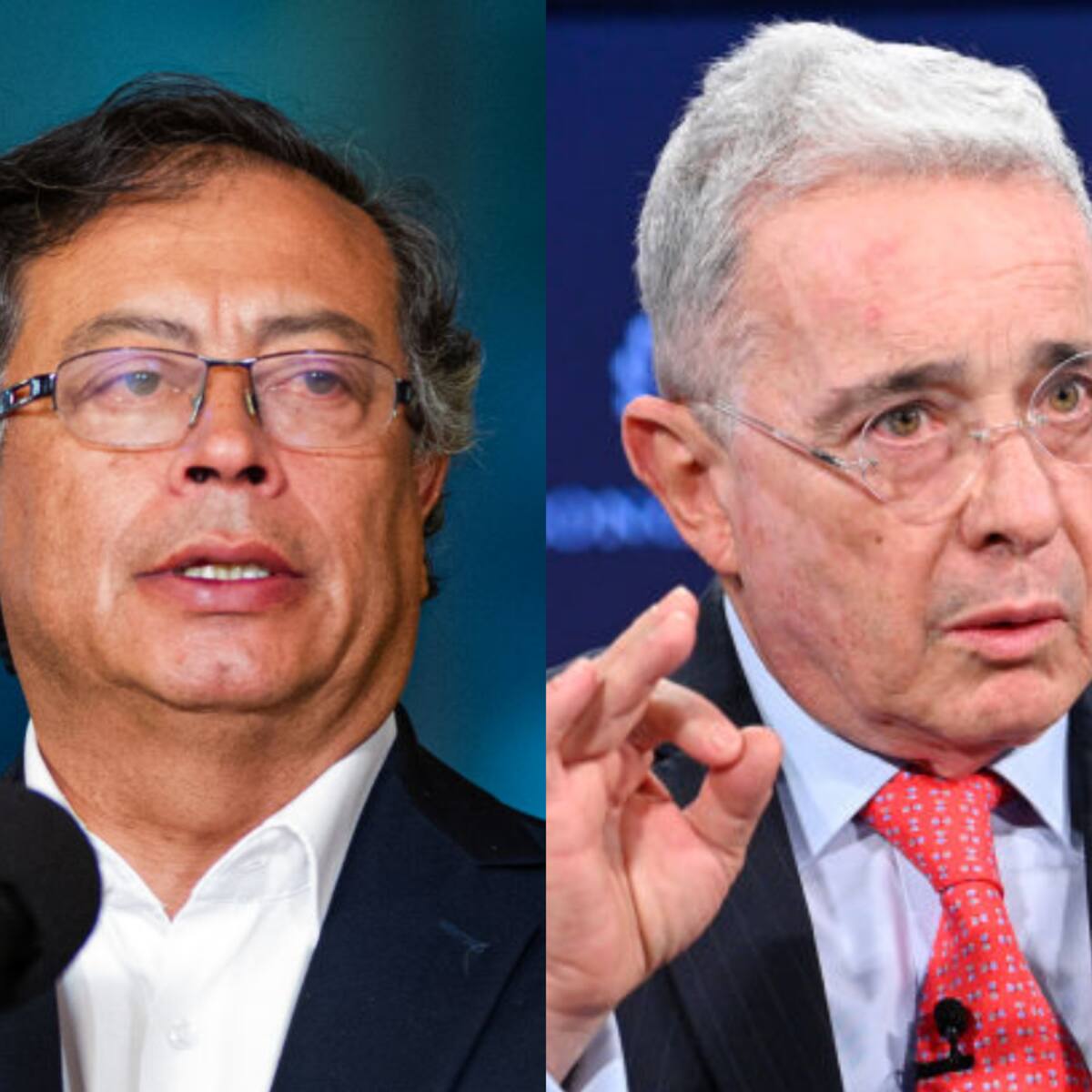 Nuevo cruce de mensajes entre presidente Gustavo Petro y Álvaro Uribe Velez