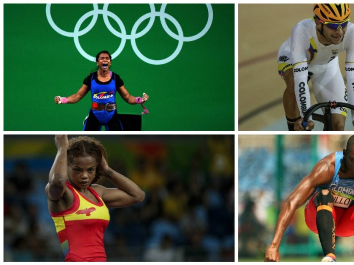 Diplomas olímpicos, colombianos que también hicieron historia en Río