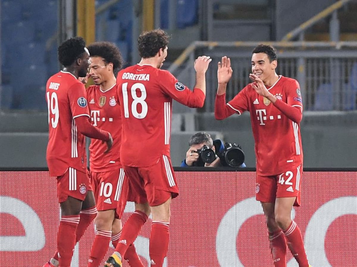 Bayern Munich goleó a Lazio en la ida de los octavos de final de Champions