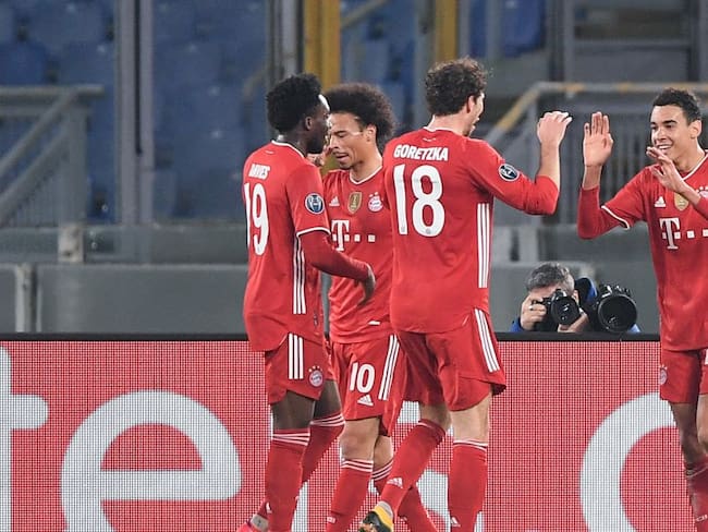 Bayern Munich goleó 4-1 a Lazio en los octavos de final de la Champions League.