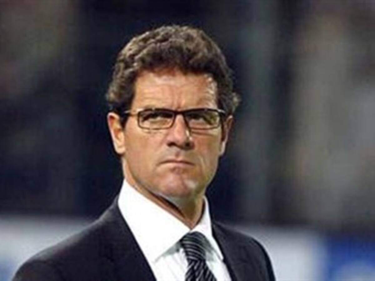 Fabio Capello deja su puesto como entrenador de Inglaterra