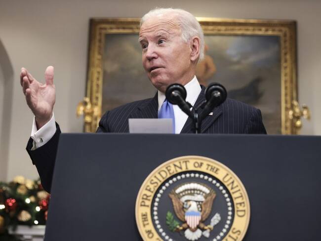 &quot;Ómicron es motivo de preocupación, pero no de pánico&quot;: Presidente Biden
