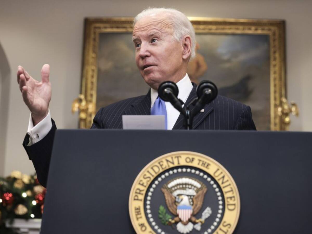 Ómicron "es motivo de preocupación, pero no de pánico": Presidente Biden