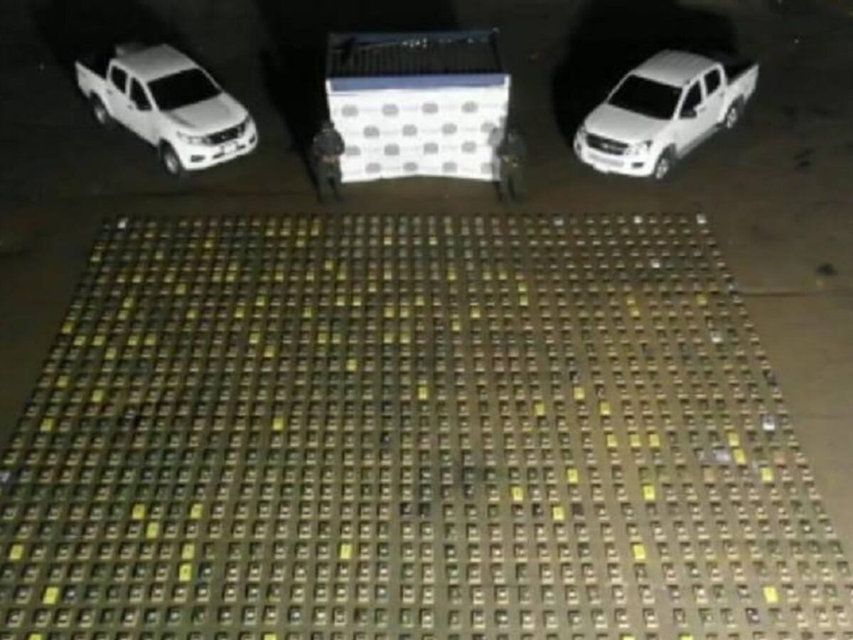 Incautan una tonelada de cocaína en el Puerto de Barranquilla