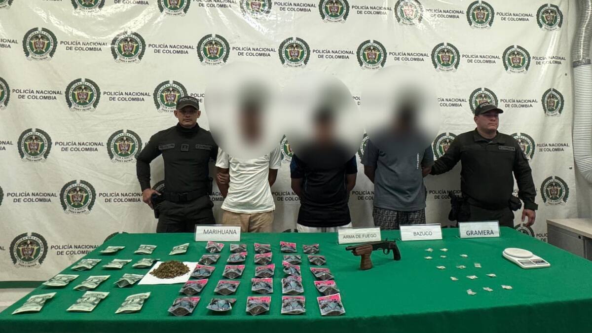 Policía refuerza ofensiva contra el microtráfico y captura a presuntos integrantes de las ACSN