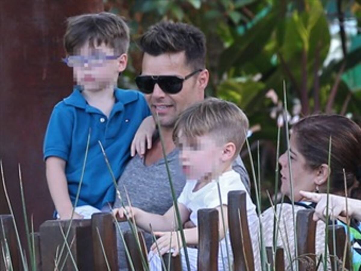 Ricky Martin: 'Nunca presionaría a mis hijos para que fueran artistas'