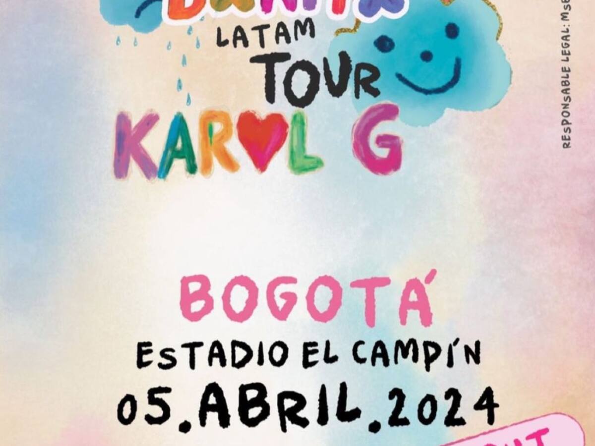 Karol G logra la venta total de la boletería en el Campin de Bogotá