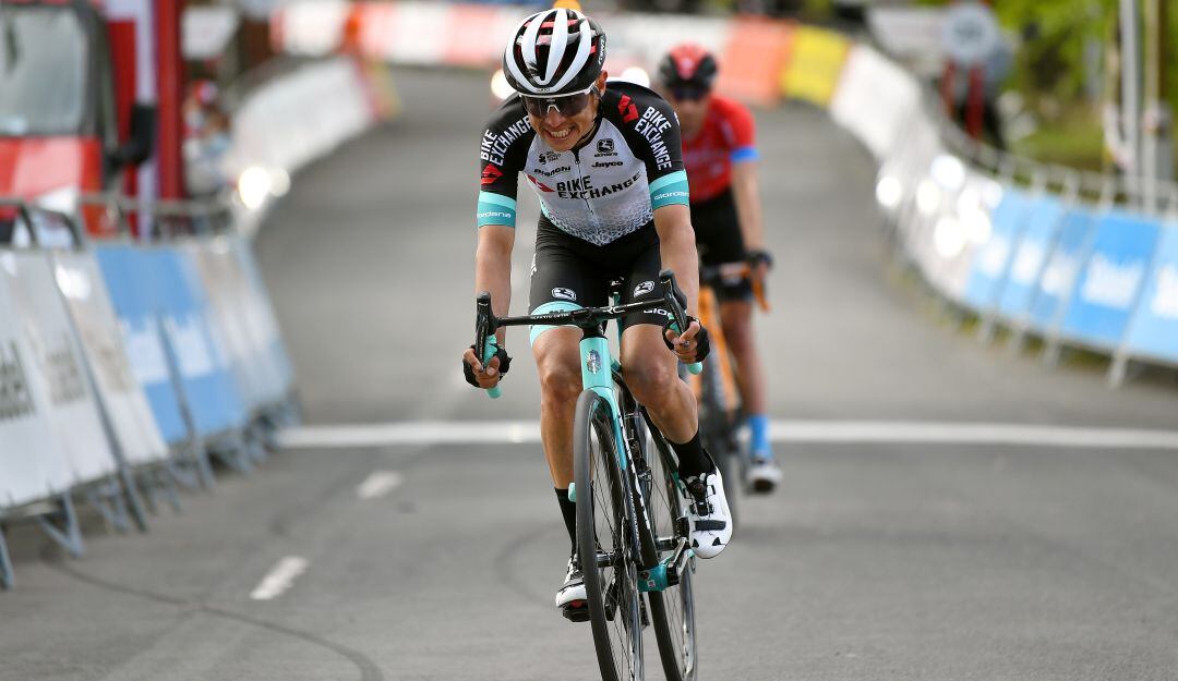 Esteban Chaves, ciclista colombiano en la última etapa de la Vuelta al País Vasco