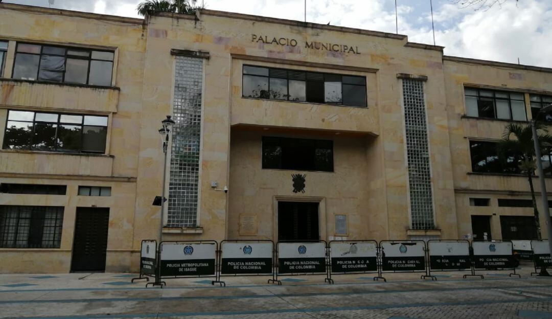 Fachada de la Alcaldía de Ibagué