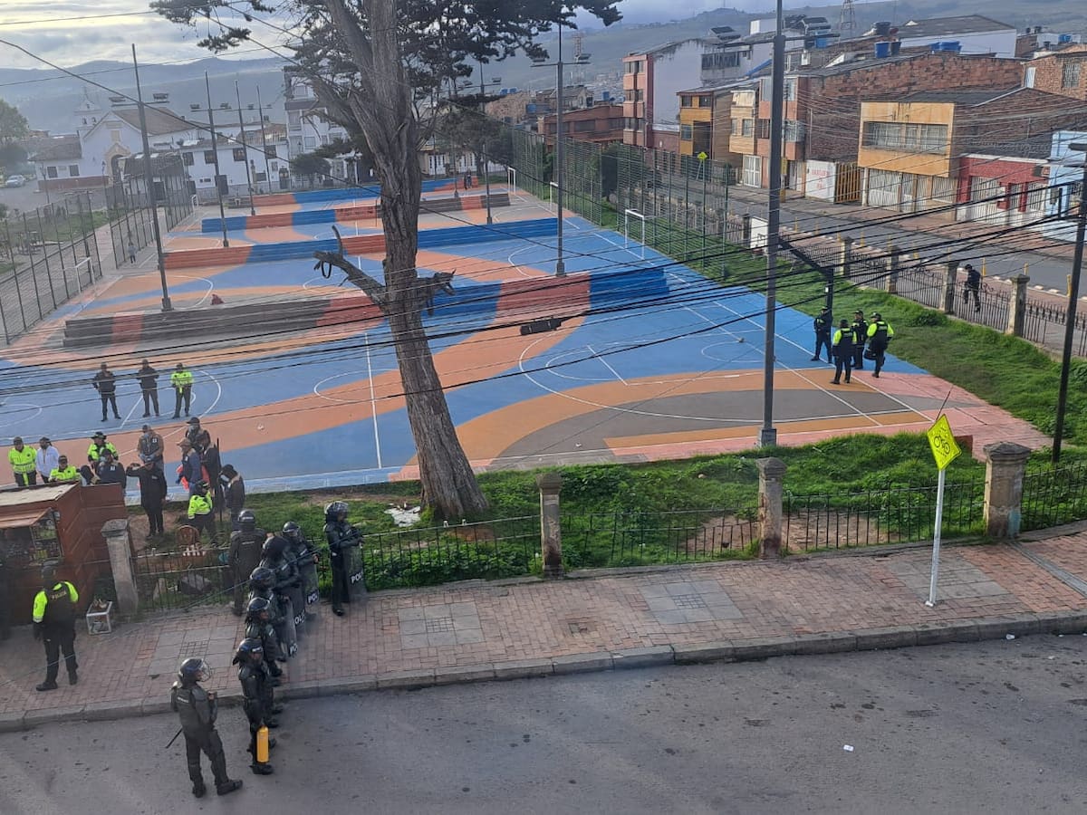 Alcaldía de Tunja retiró caseta del Bosque de la República por ocupación indebida del espacio