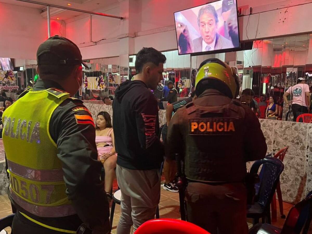 Operativos dejaron cerramiento de tres 'Night Club' en Cartagena