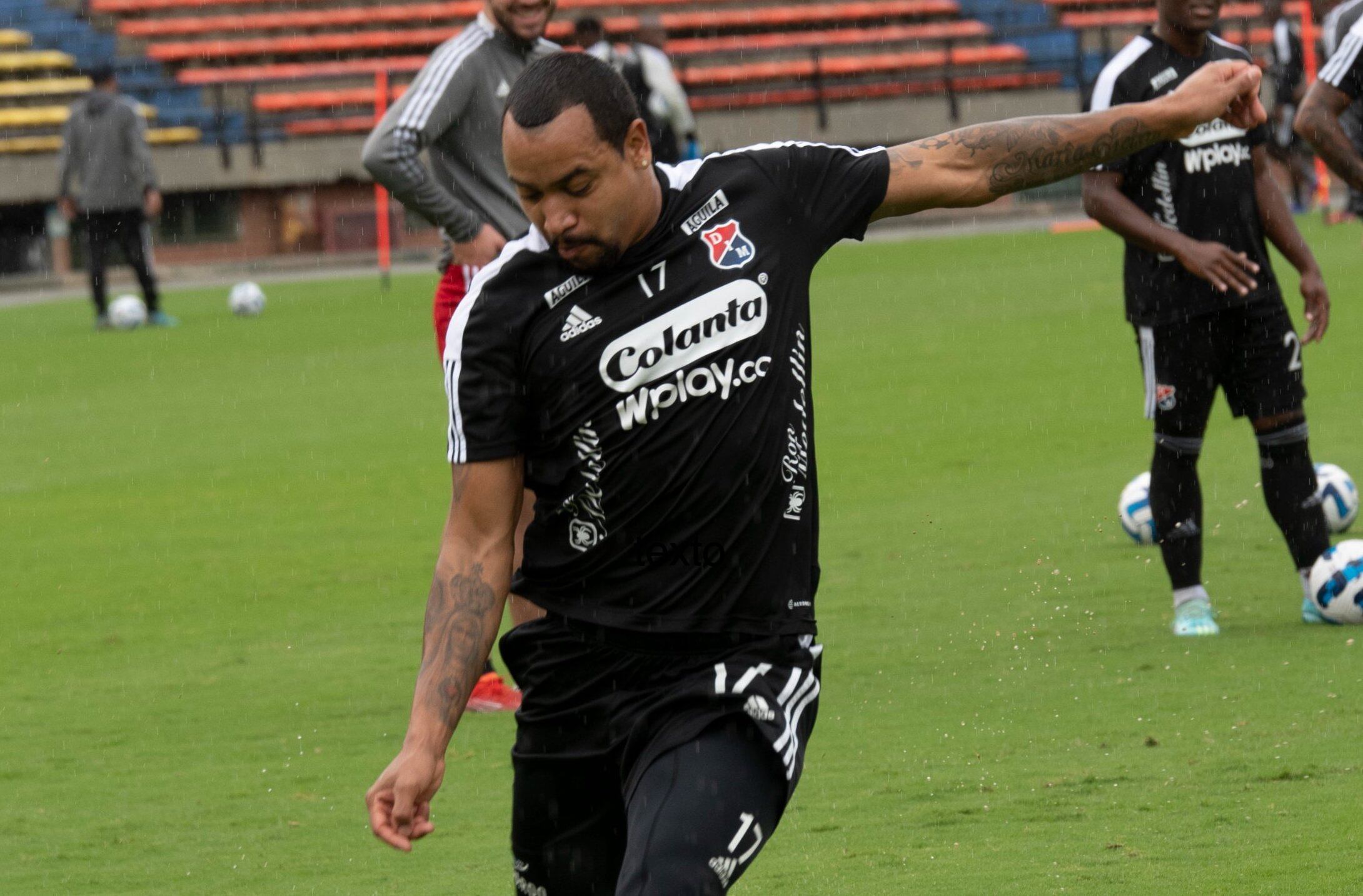 Felipe Pardo, atacante del Independiente Medellín / @DIM_Oficial