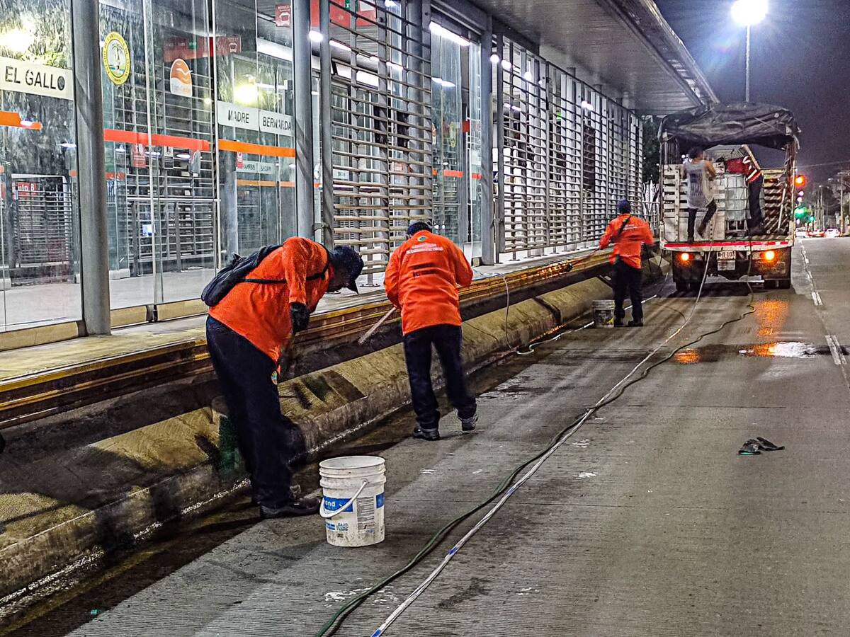 Transcaribe y el Distrito avanzan en la mejora de la infraestructura del sistema