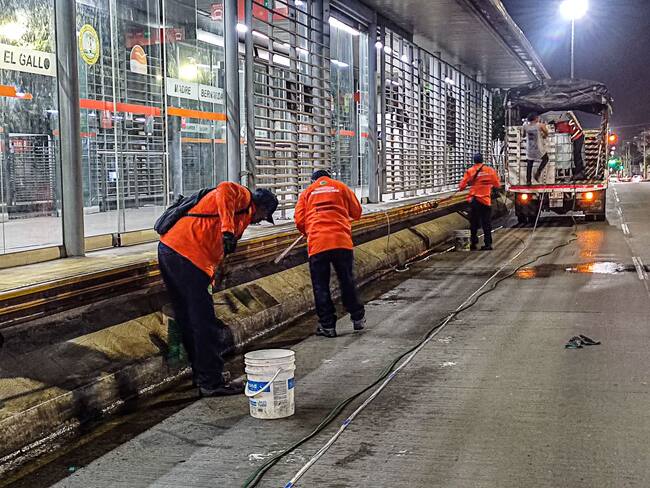 Transcaribe y el Distrito avanzan en la mejora de la infraestructura del sistema