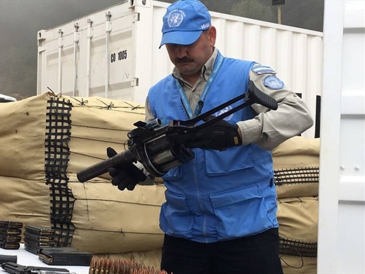 Jaramillo confirma que habrá más armas de las Farc que las inicialmente previstas