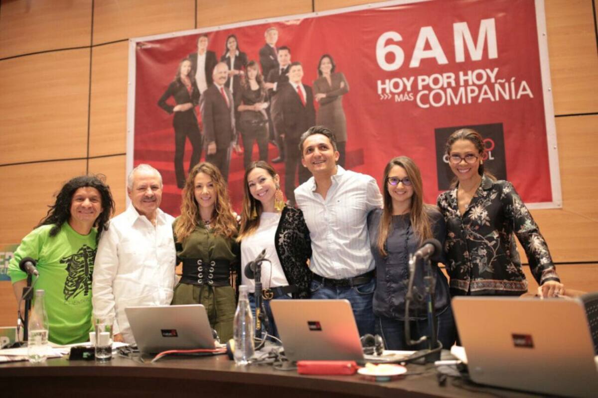 Allí llegó el equipo de 6AM Hoy por Hoy, de Caracol Radio, para originar este viernes el programa de mayor audiencia en América Latina.