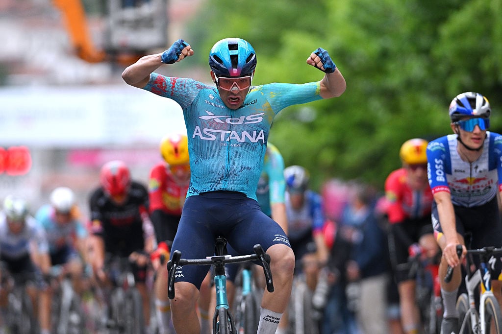 Guillermo Silva, ganador de la etapa 2 del Giro de Italia / Getty Images