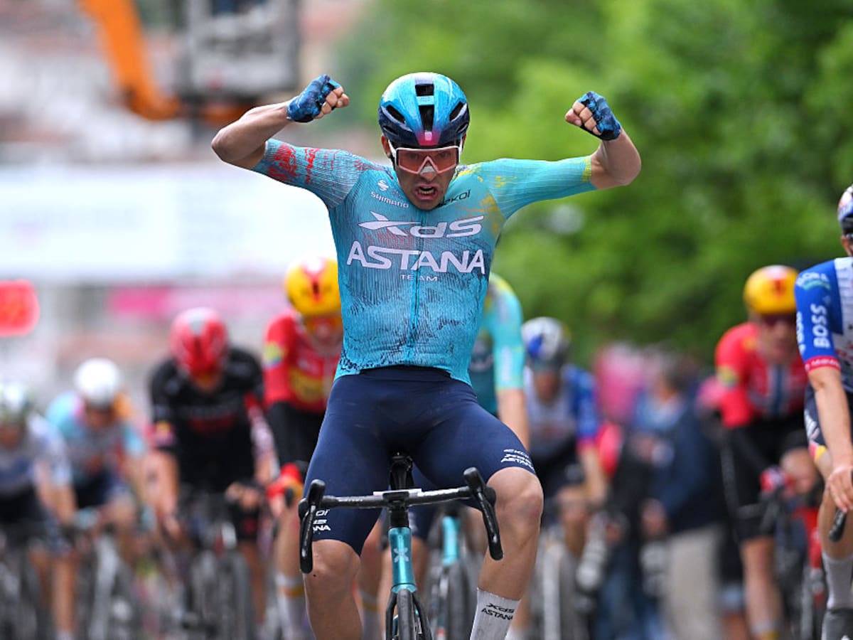 Guillermo Silva hizo historia para Uruguay: primera victoria de etapa en un Giro de Italia