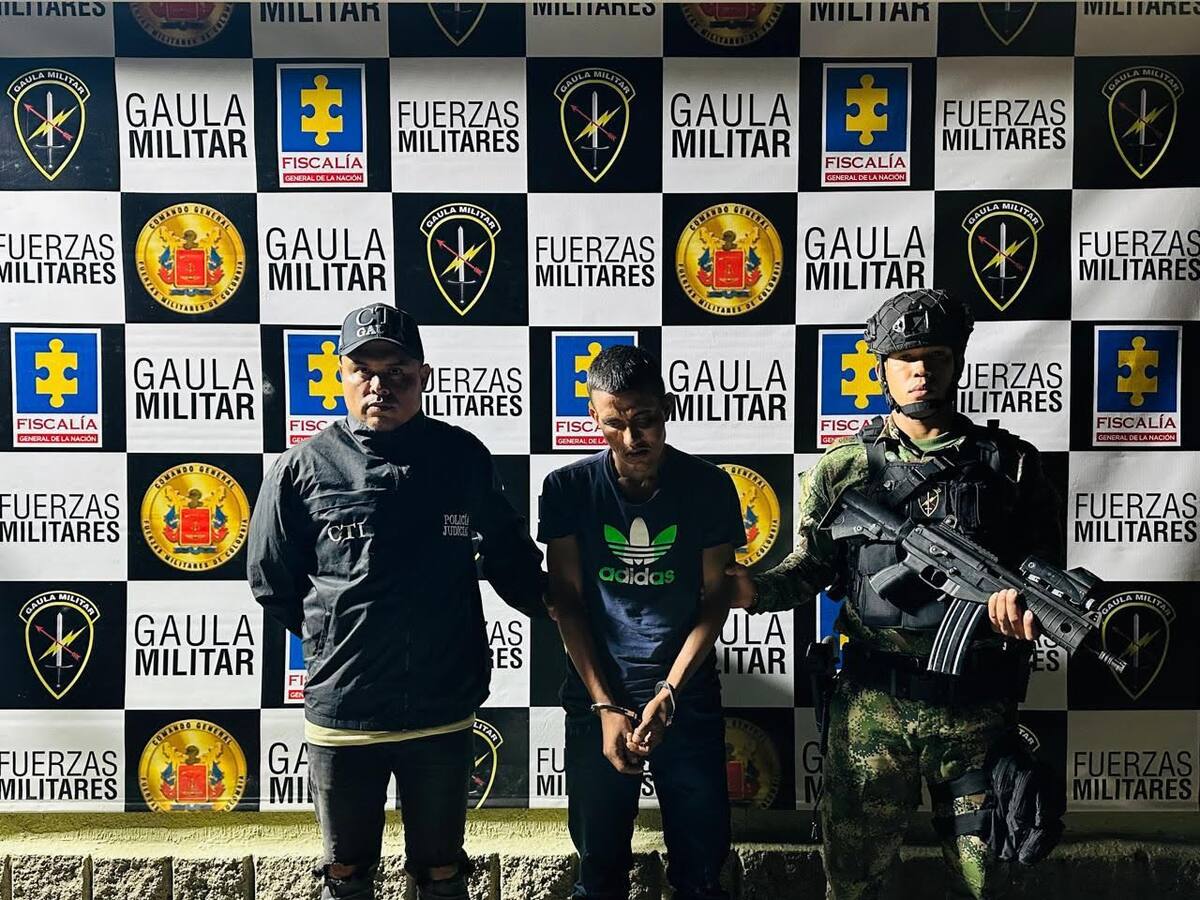 Tras combates, Ejército capturó a un cabecilla del Clan del Golfo en Dabeiba, Antioquia