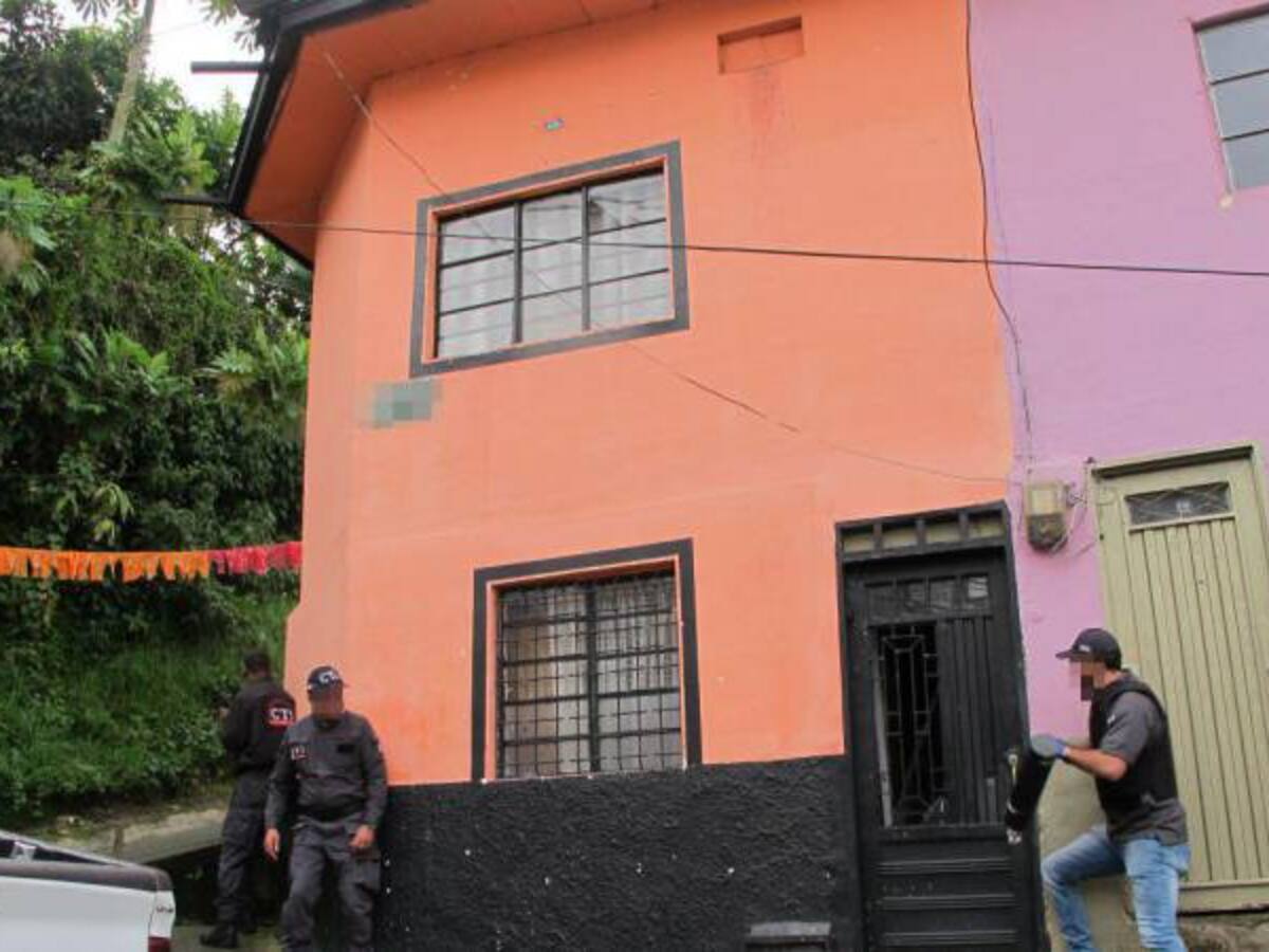 Operativo contra el tráfico de estupefacientes en Manizales