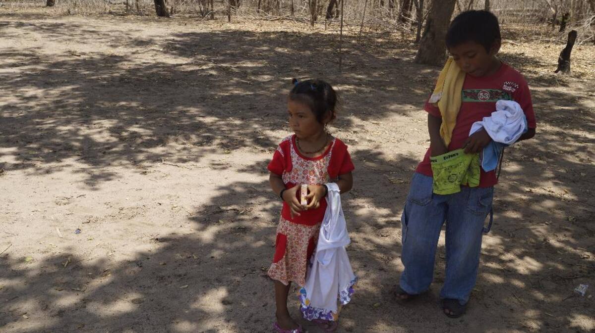 Recorrido de Caracol Radio por las zonas que aguantan sed. Fotos de Luis Enrique Rodríguez