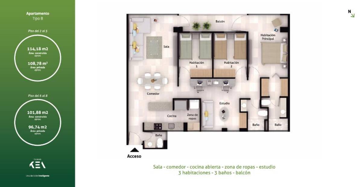 Urbanización ubicada al noroccidente de la ciudad de Ibagué, Barrio la Macarena, una zona residencial de alta valorización que cuenta con todas las facilidades de acceso y movilidad que le ofrecen la Carrera Quinta y Avenida Ferrocarril.