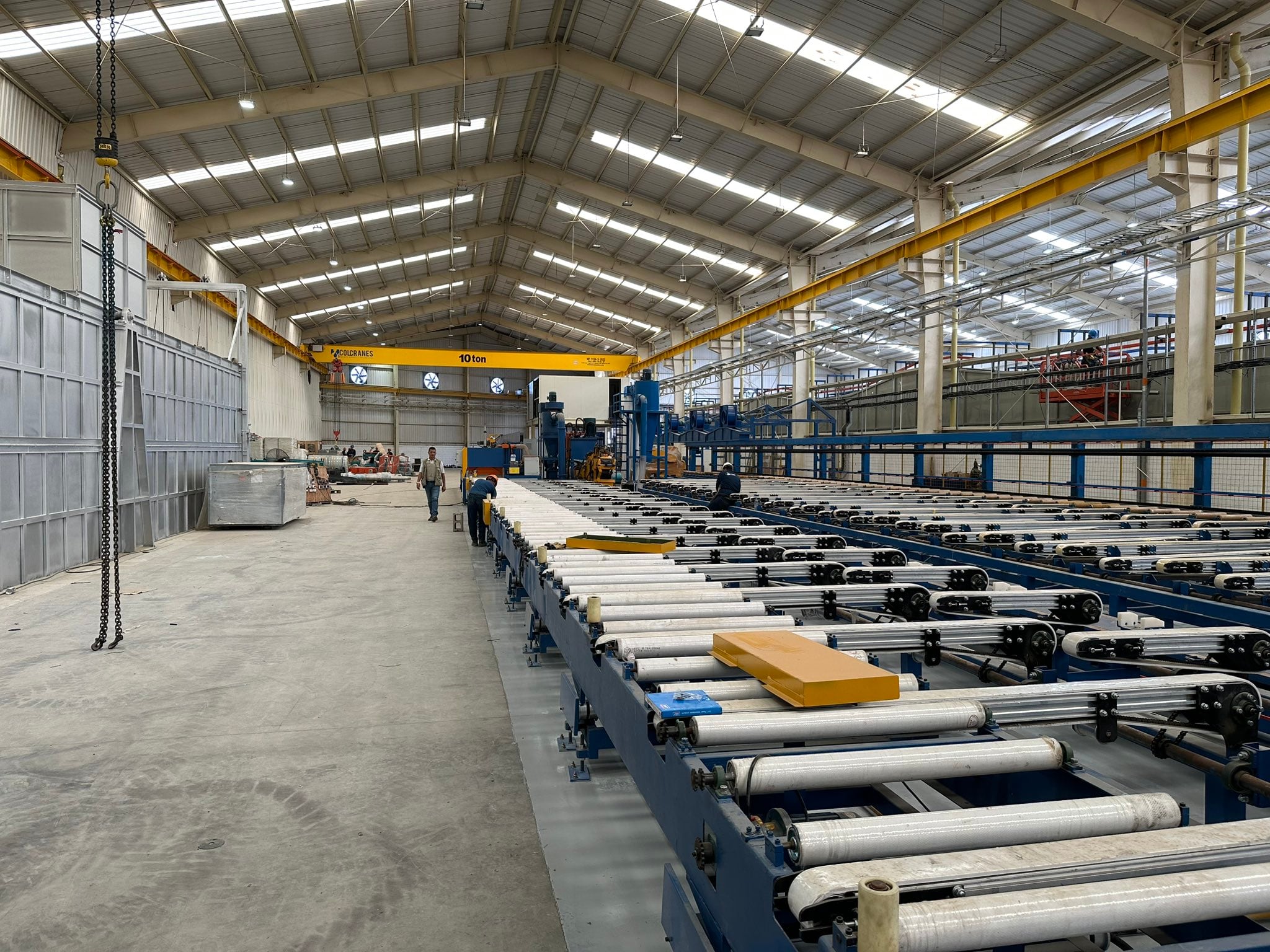 Nueva planta de Tecnoglass en Barranquilla./Twitter de Christian Daes