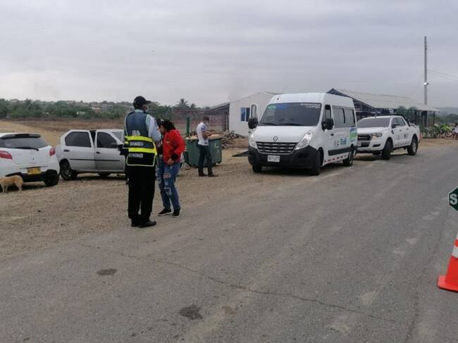 Las autoridades tuvieron que cerrar la entrada a este balneario por cerca de dos horas mientras se descongestionaba el puente Barú