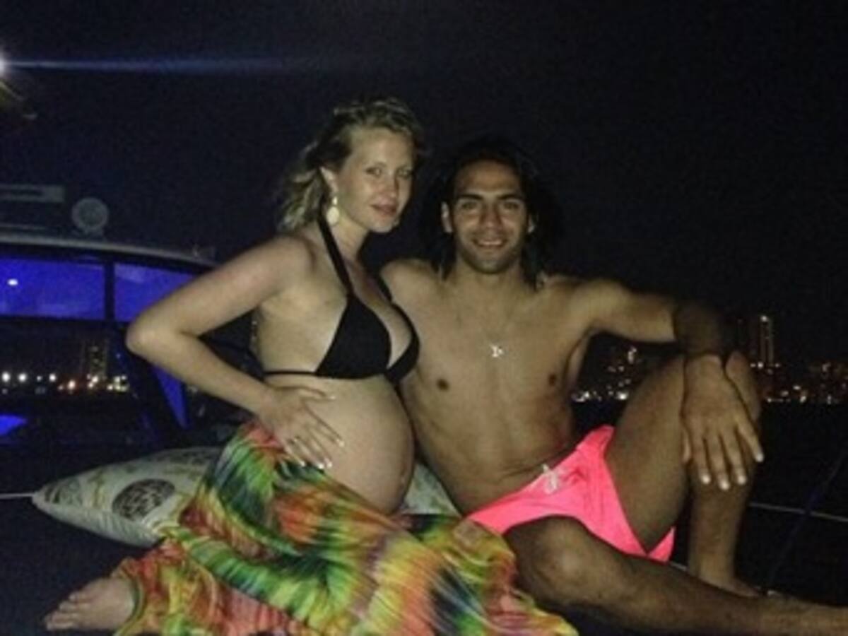 'La dulce espera terminó', dice Falcao por el nacimiento de su hija