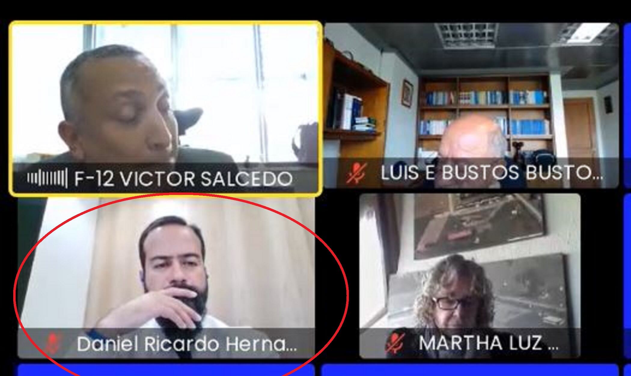 El fiscal Daniel Hernández se declaró inocente