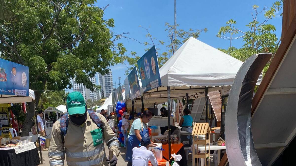 Con barridos de limpieza, Atesa garantizó su servicio en la Fiesta del Mar de Santa Marta