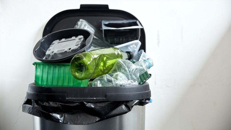 Plásticos de un solo uso en Bogotá. Foto: Getty Images