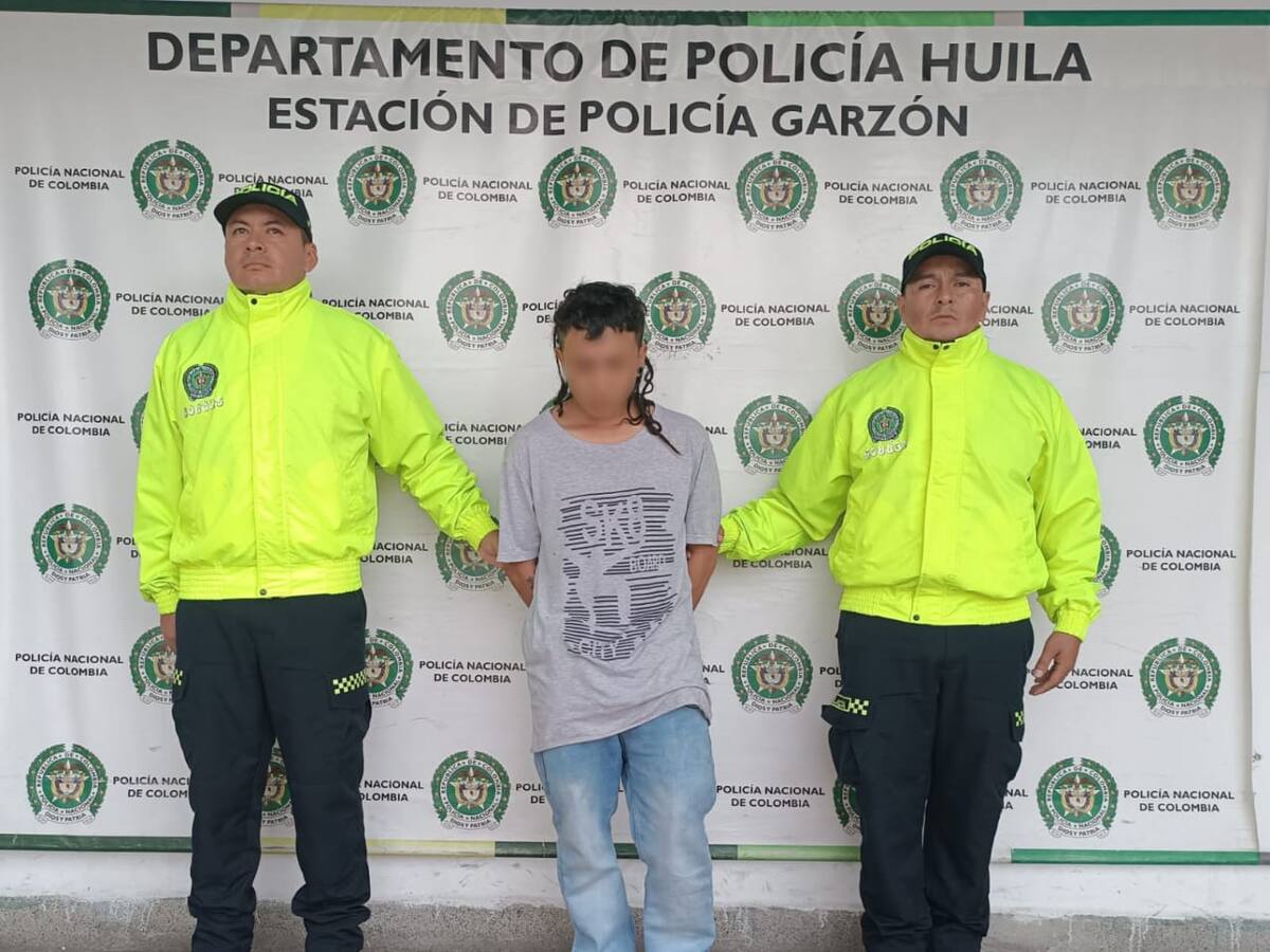 Capturado presunto feminicida en El Agrado, Huila