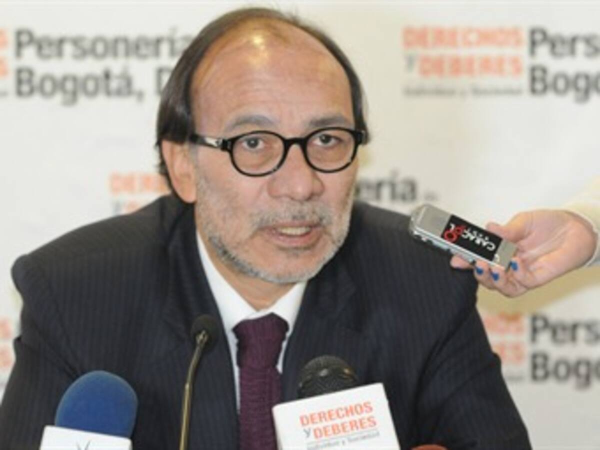 "El alcalde Petro es un irrespetuoso": personero de Bogotá