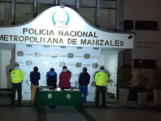 Capturados en Manizales