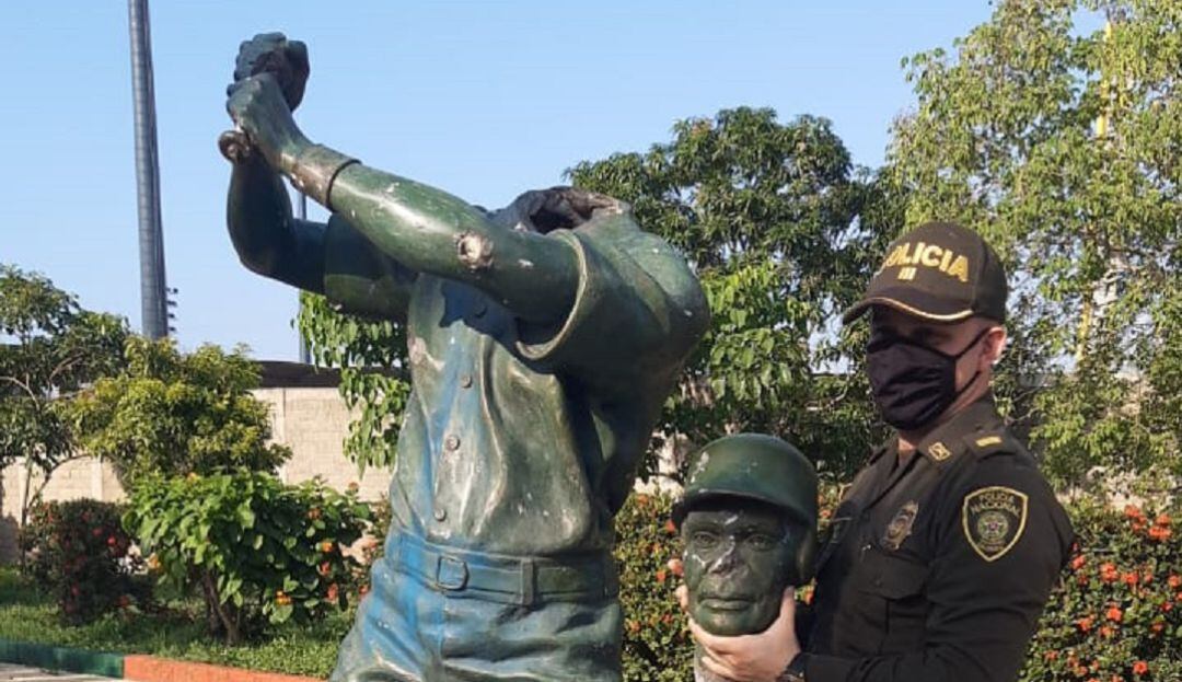 La Veeduría Ciudadana de Seguridad Integral de Colombia solicitó buscar un mejor espacio para este monumento