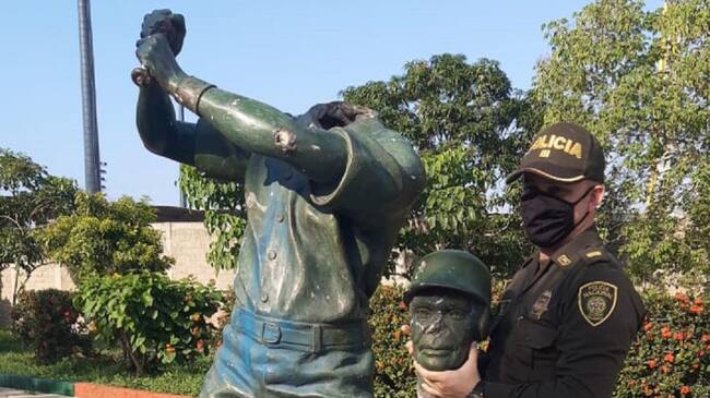 La Veeduría Ciudadana de Seguridad Integral de Colombia solicitó buscar un mejor espacio para este monumento