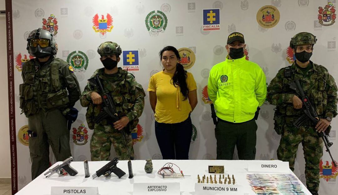 Capturada mujer perteneciente al ELN en el norte del Huila. 