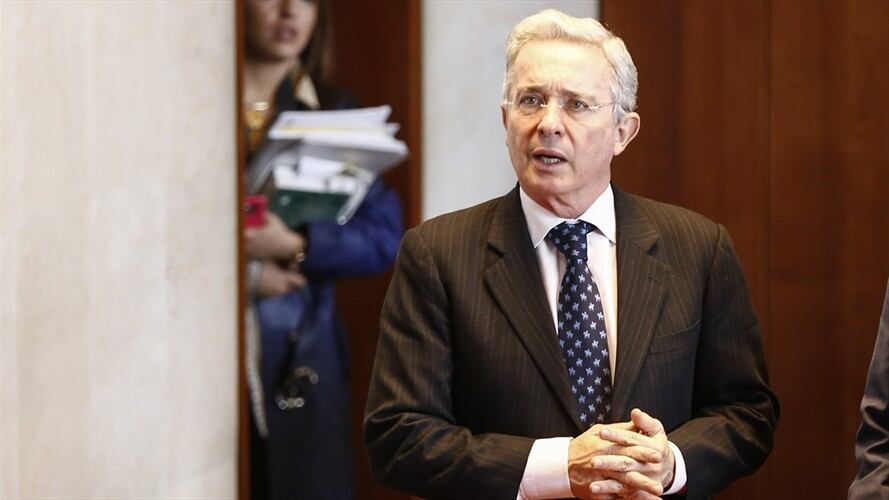 El expresidente de la República y senador Álvaro Uribe Vélez. Foto: Colprensa