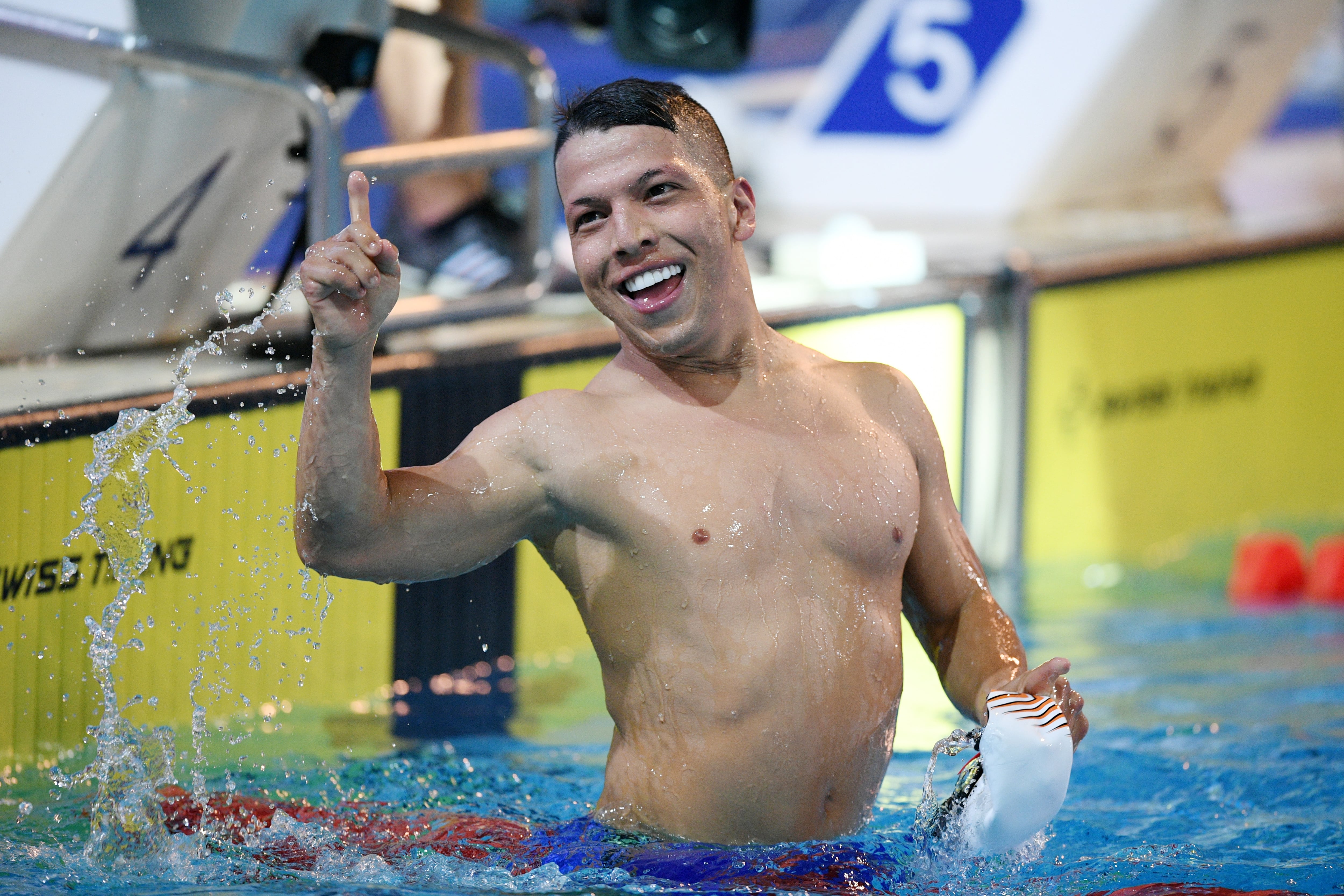 Nelson Crispin, medallista paralimpico de Colombia