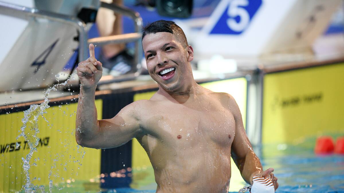 Nelson Crispín gana la medalla de plata en los 200 metros combinados SM6